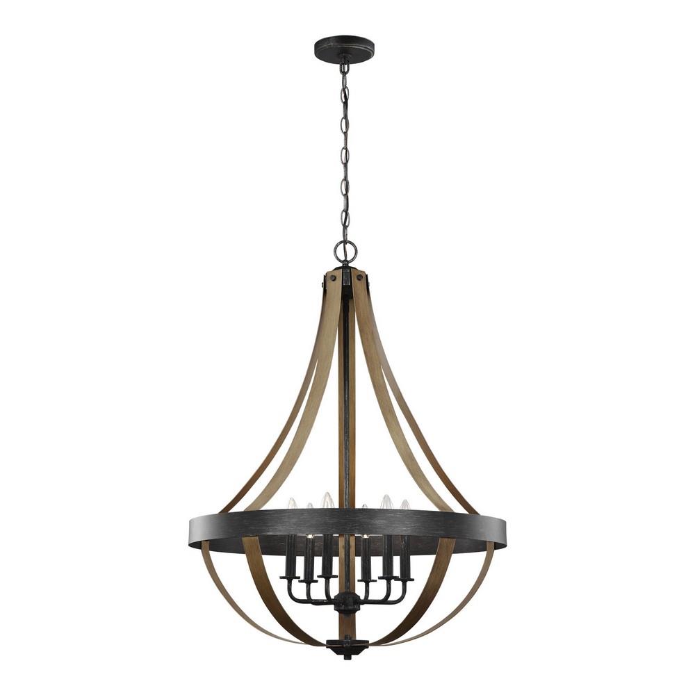 Davlin Six Light Pendant