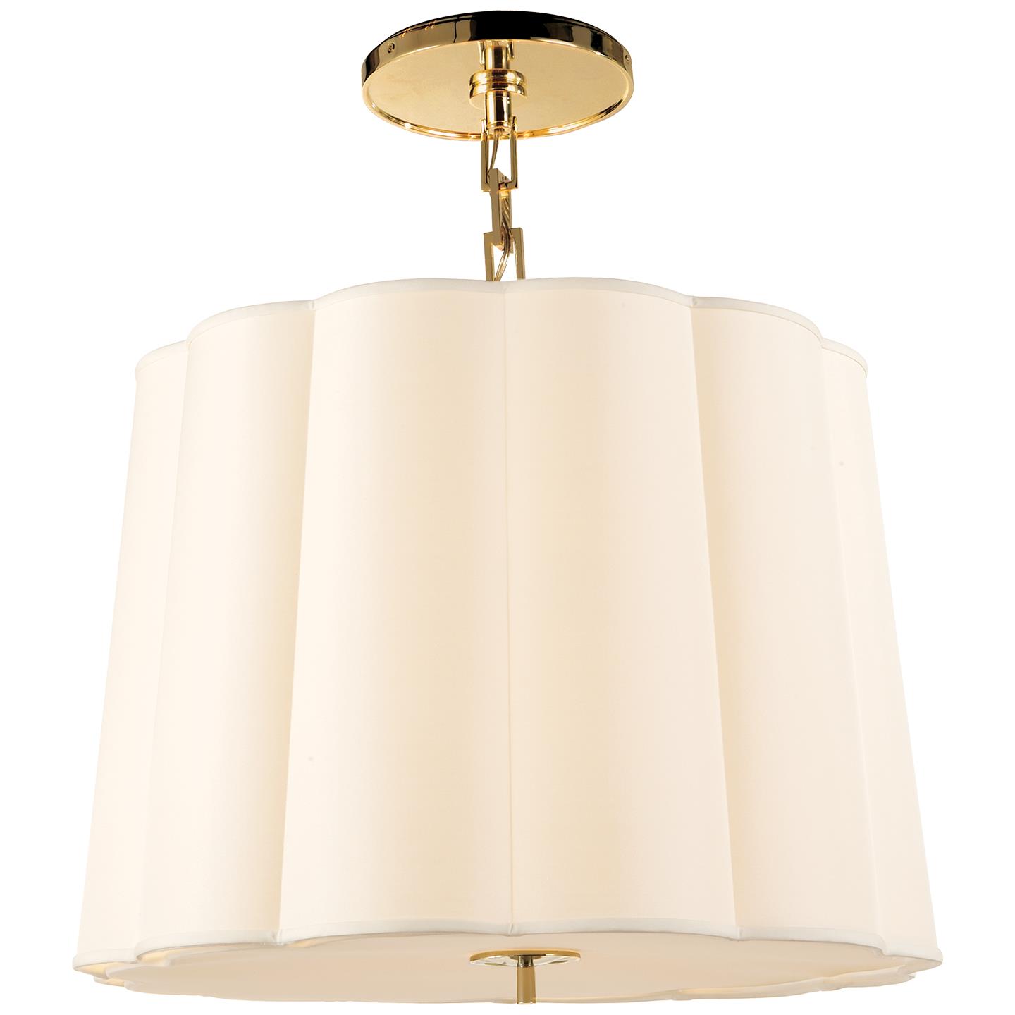 Simple Scallop Large Hanging Shade
