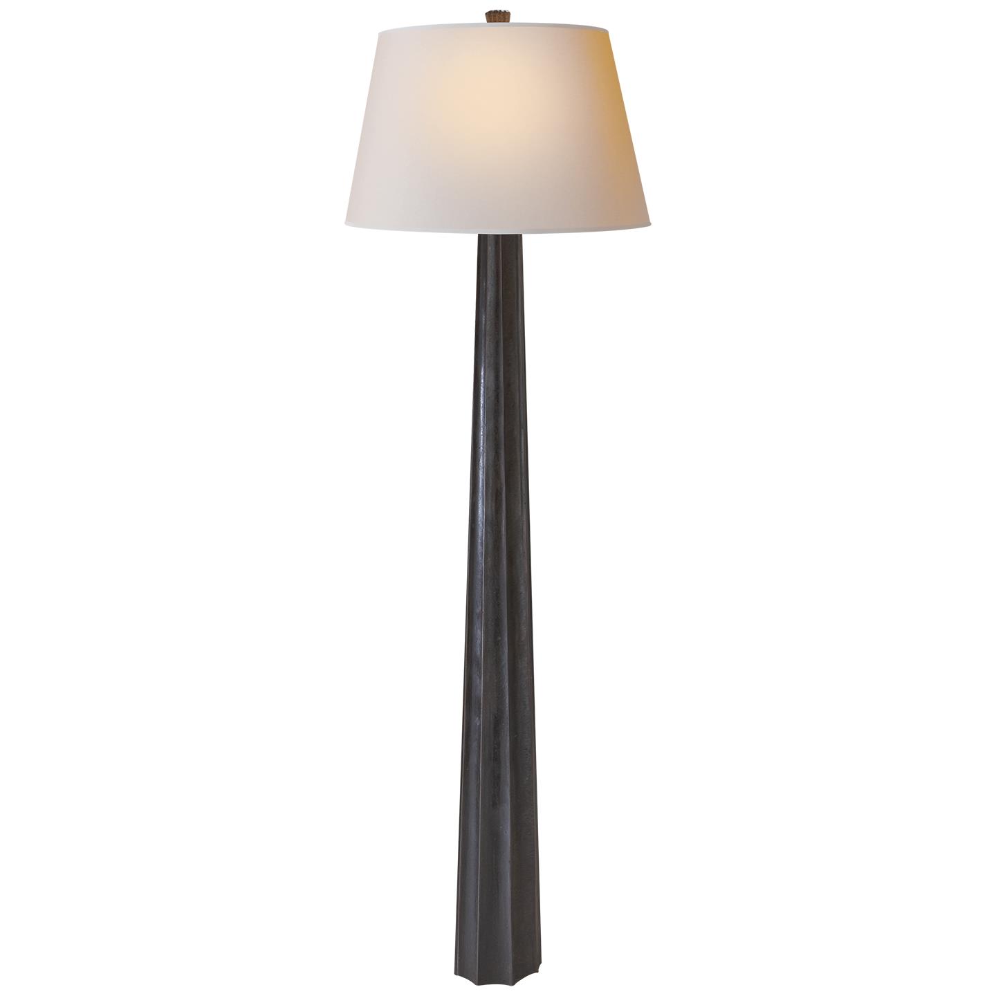 Fluted Spire Floor Lamp