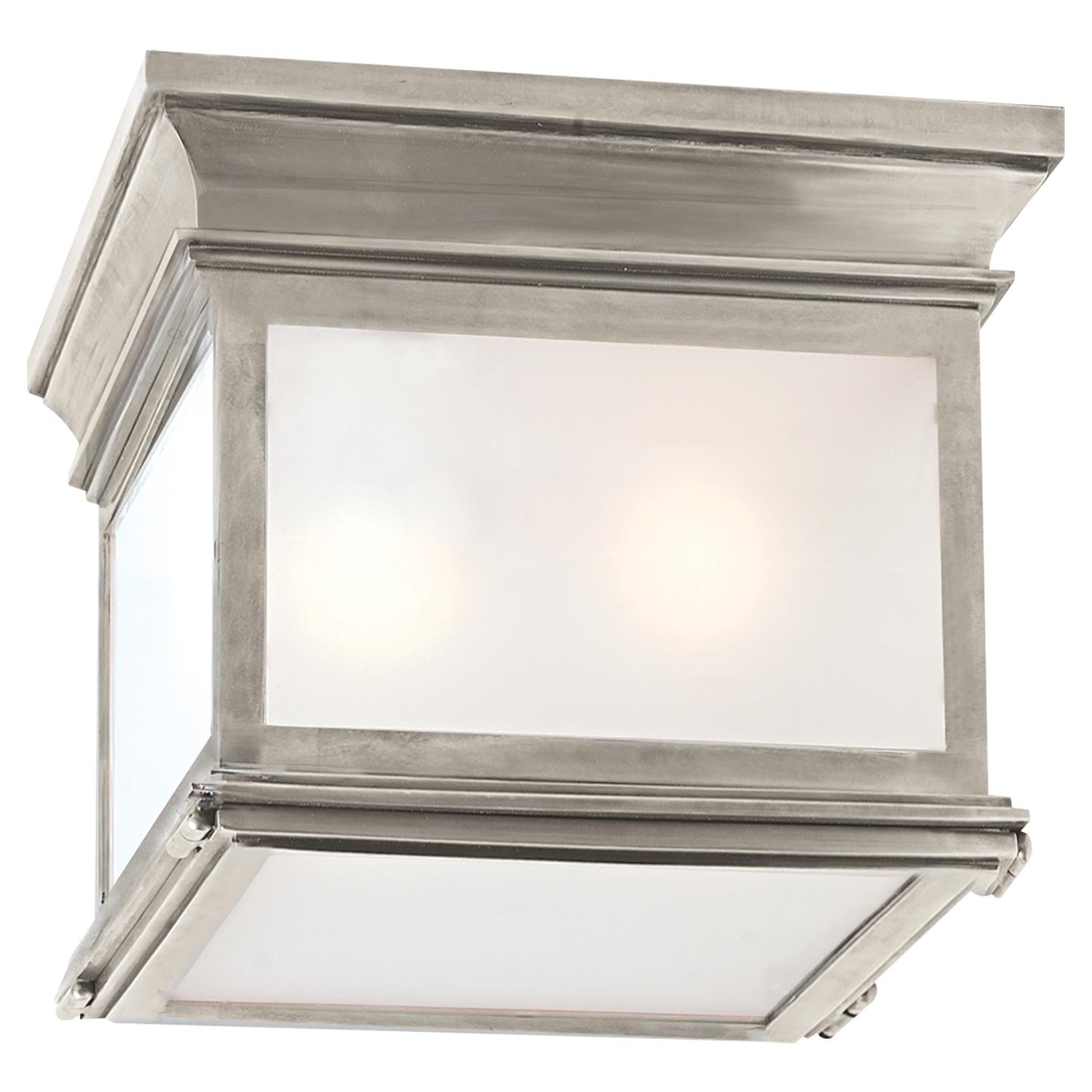 Club Small Square Flush Mount