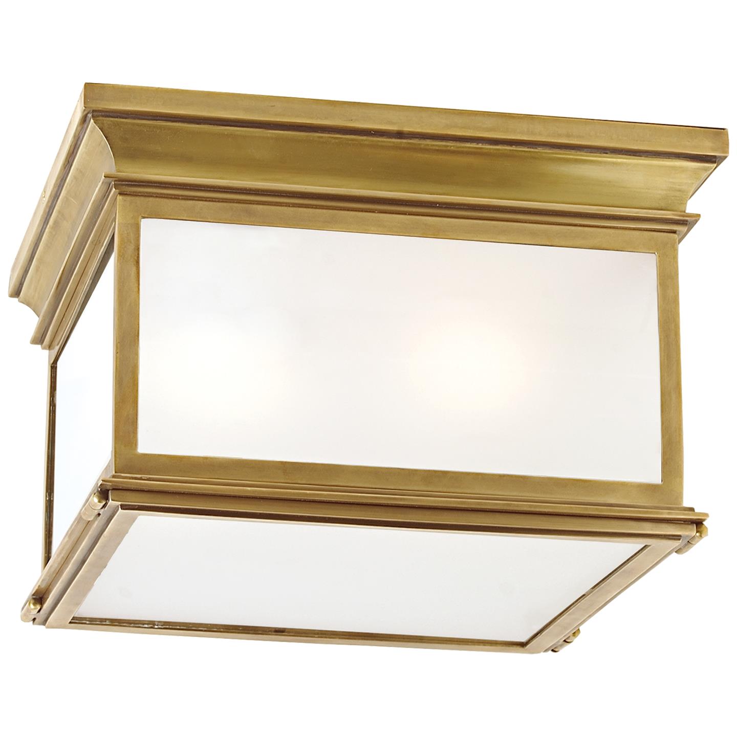 Club Large Square Flush Mount