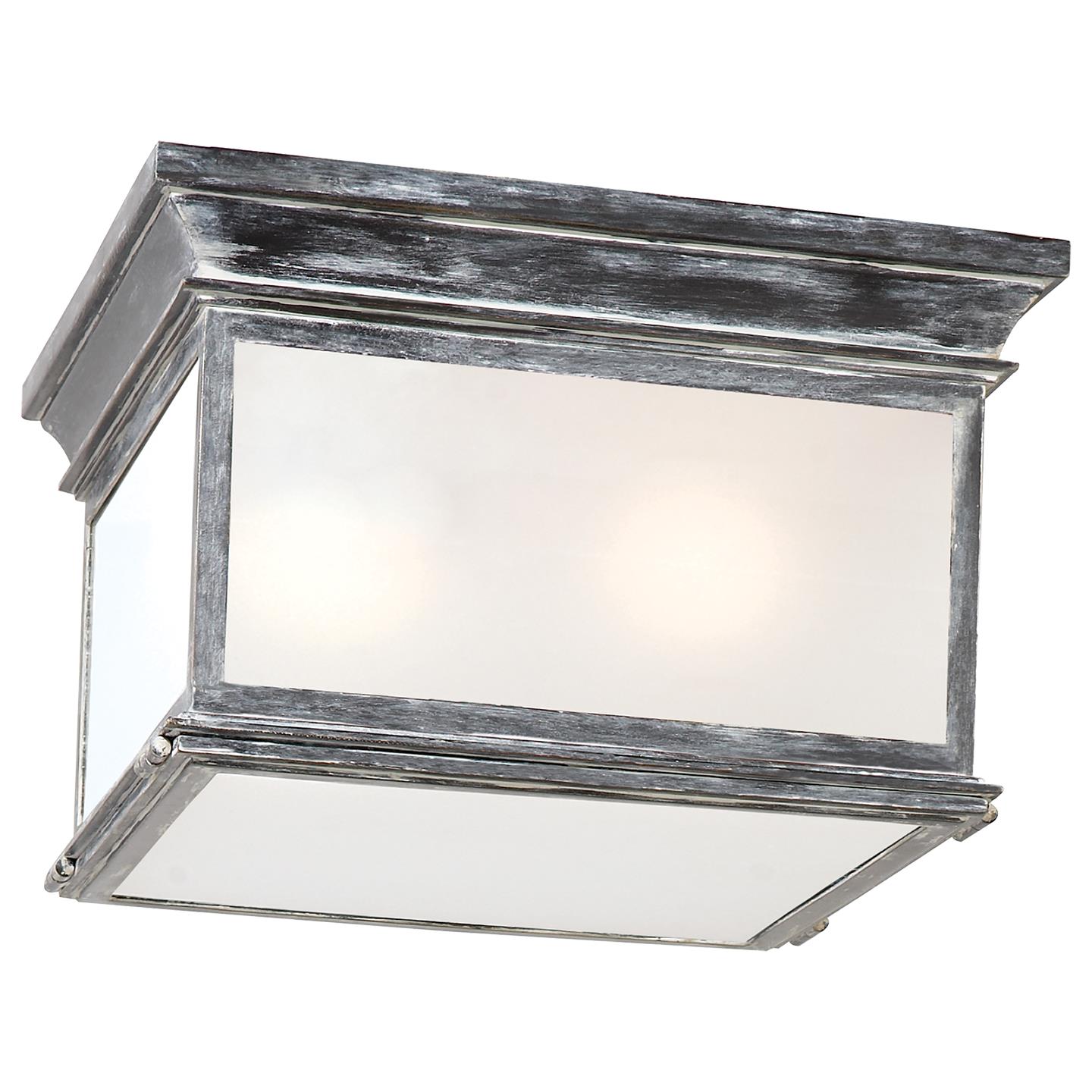 Club Large Square Flush Mount