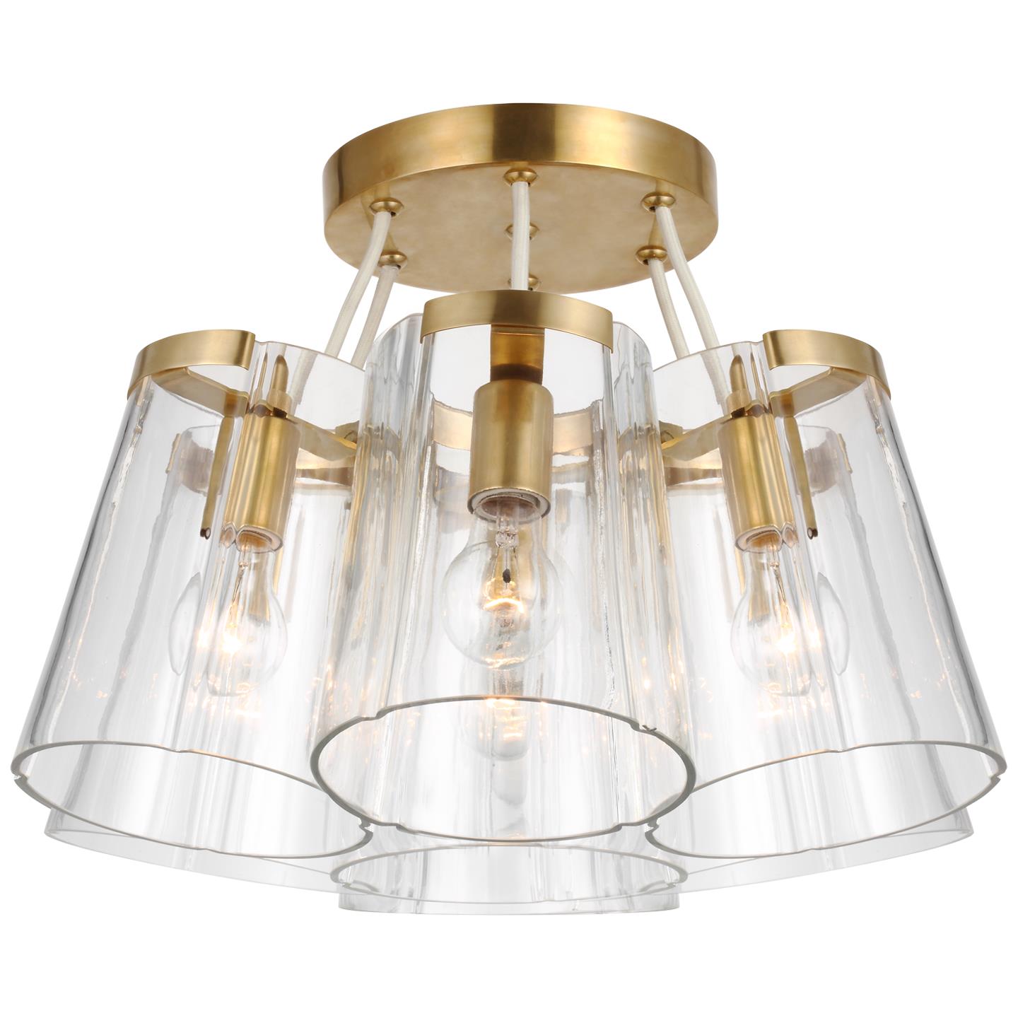 Tilden Large Flush Mount | Luxe Light Studio