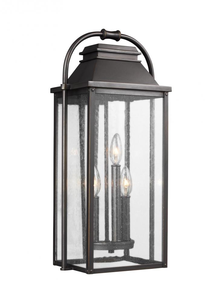 Wellsworth 3 - Light Outdoor Wall Lantern