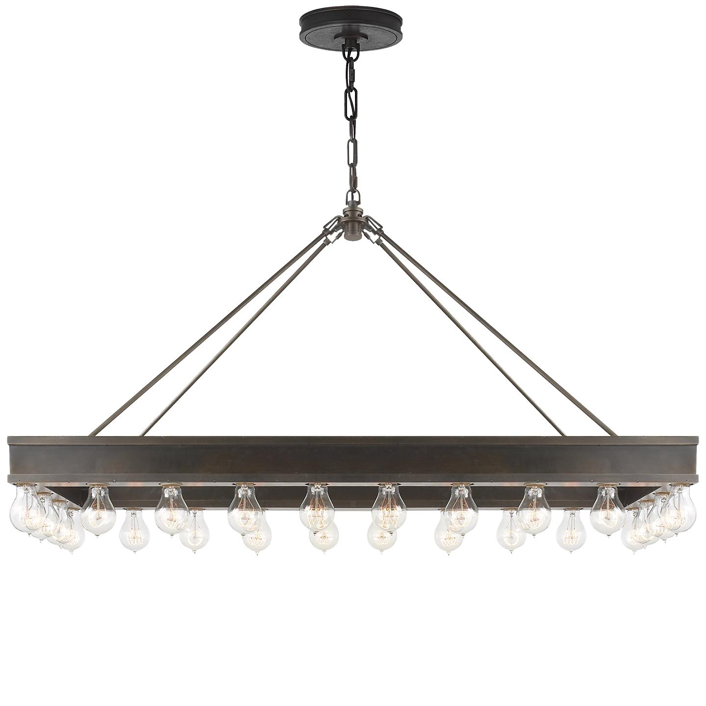 Roark Medium Rectangular Pendant