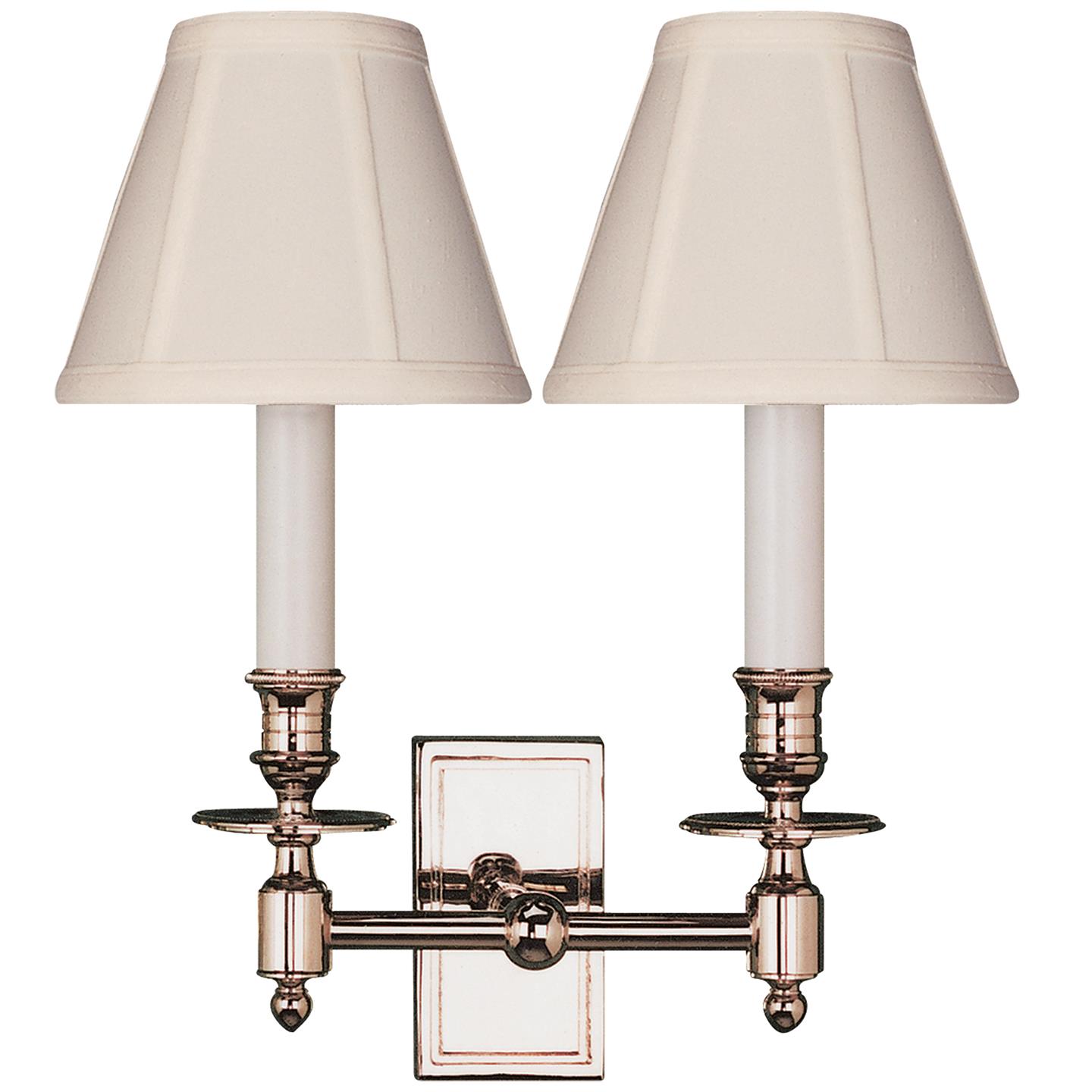 French Double Library Sconce