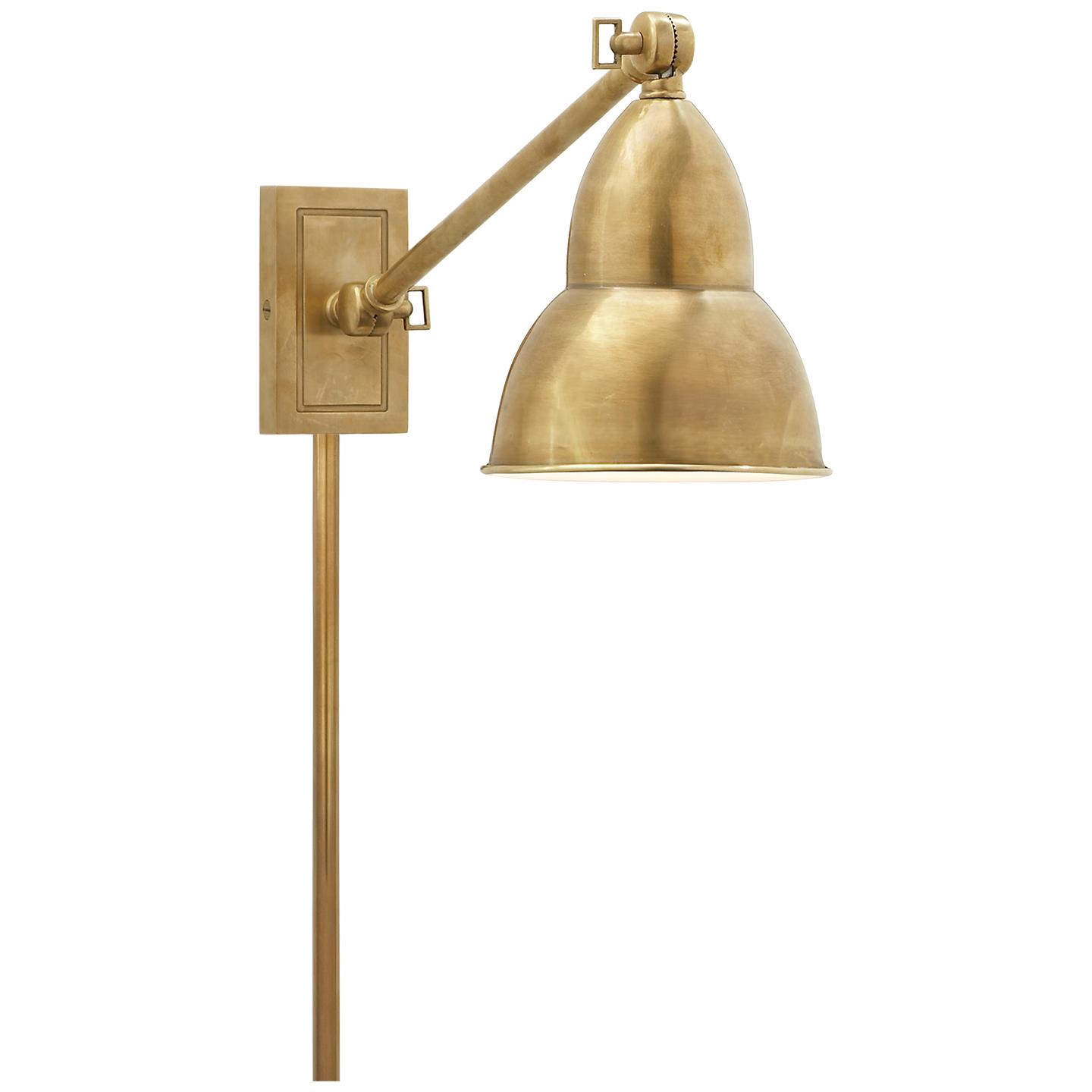 French Library Single Arm Wall Lamp