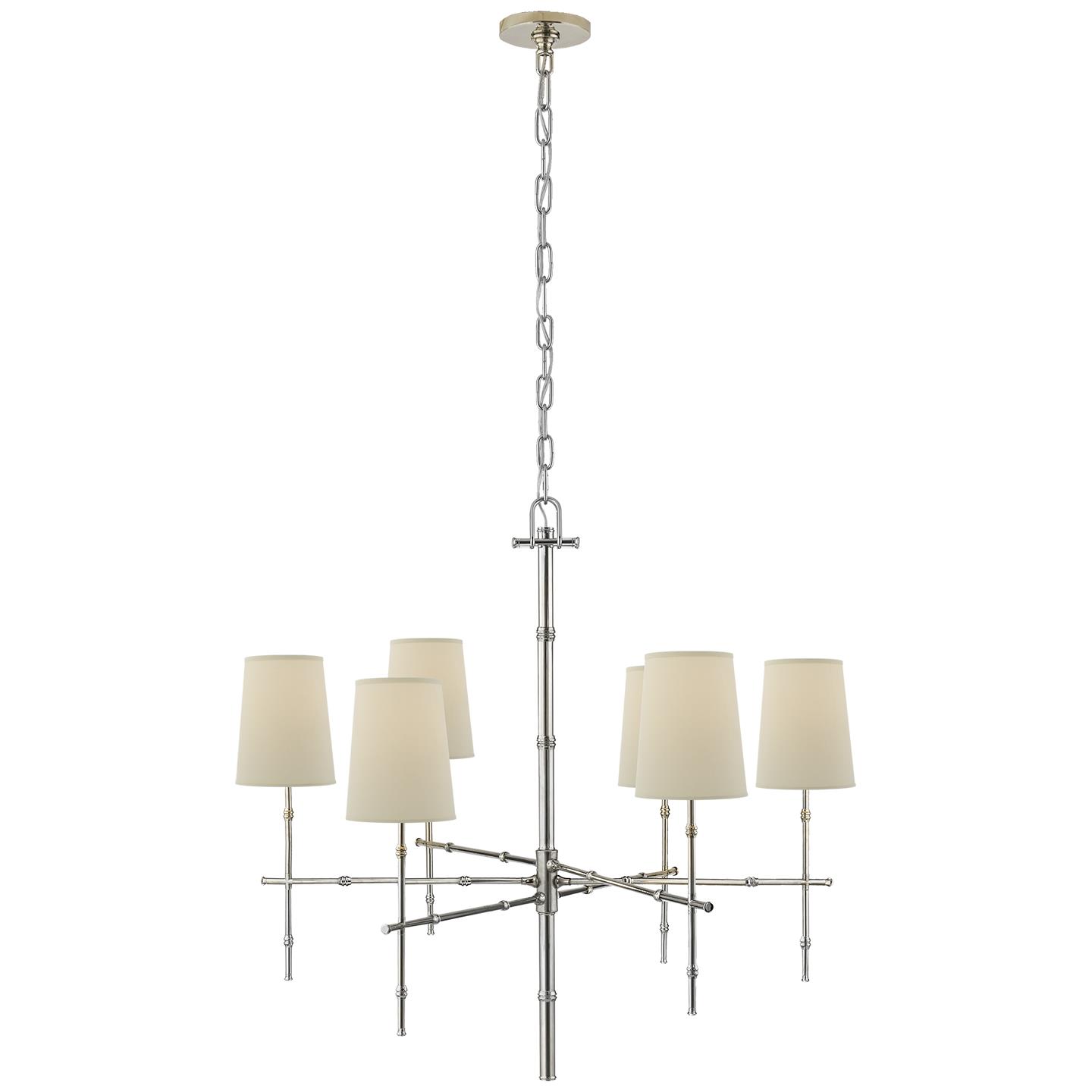 Grenol Medium Modern Bamboo Chandelier