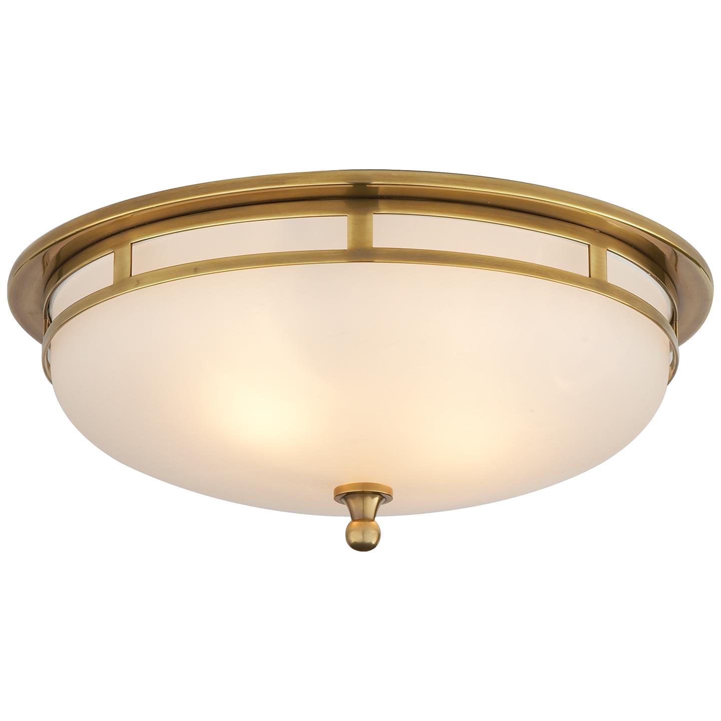 Openwork Large Flush Mount